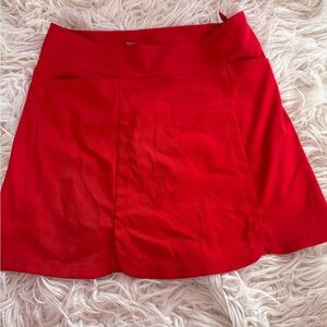 Tail Red Athletic Skort Size 4 Golf Tennis Built In Shorts Stretch